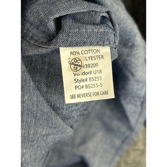 Dell Shirt‎ Womens Large Blue Employee Uniform Computers Technology - Picture 5 of 8